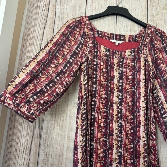 Garnet Hill Womens Jardin Crepe Dress size Small - Picture 6 of 11